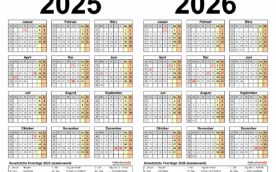 Wettkampfkalender und Kader der Saison 2025-2026